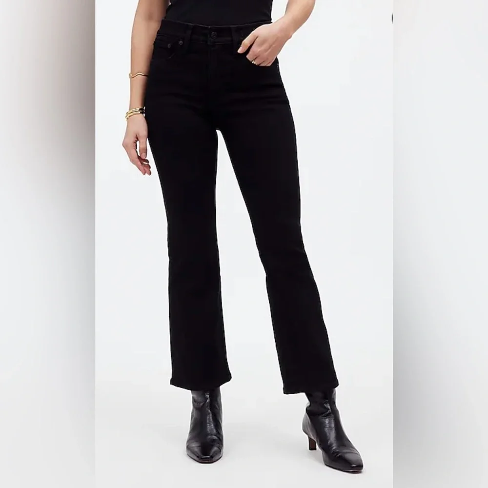 Madewell Kick Out Crop Jeans - Picture 3 of 7